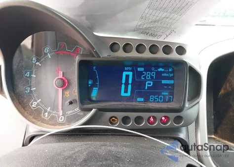 2016 Chevrolet Sonic Lt Auto z USA, uszkodzony, nr VIN 1G1JC5SH0G4103619